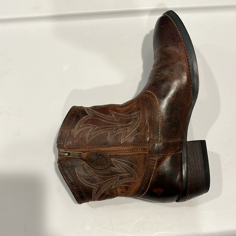 Ariat Brown Western Boots - Picture 6 of 9